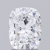 Lab Created 2.05 Carat D-VS1 Cushion Cut Diamond Lab Created 2.05 Carat D-VS1 Cushion Cut Diamond