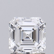 Lab Created 1.33 Carat D-VVS1 Asscher Cut Diamond Lab Created 1.33 Carat D-VVS1 Asscher Cut Diamond