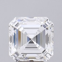 Lab Created 4.73 Carat E-VVS2 Asscher Cut Diamond Lab Created 4.73 Carat E-VVS2 Asscher Cut Diamond