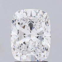 Lab Created 2.07 Carat E-VVS2 Cushion Cut Diamond Lab Created 2.07 Carat E-VVS2 Cushion Cut Diamond