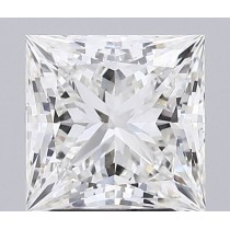 Lab Created 3.02 Carat F-VVS1 Princess Cut Diamond Lab Created 3.02 Carat F-VVS1 Princess Cut Diamond