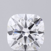 Lab Created 3.07 Carat F-VVS2 Cushion Cut Diamond