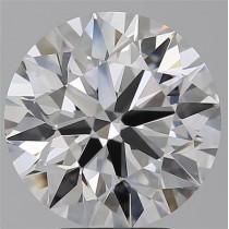 Lab Created 4.16 Carat D-VVS2 Round Diamond Lab Created 4.16 Carat D-VVS2 Round Diamond