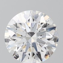 Lab Created 2.53 Carat E-VS1 Round Diamond Lab Created 2.53 Carat E-VS1 Round Diamond