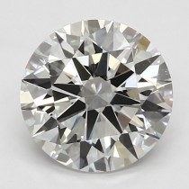 Lab Created 2.55 Carat G-VVS2 Round Diamond