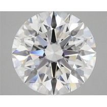 Lab Created 4.55 Carat F-VS1 Round Diamond Lab Created 4.55 Carat F-VS1 Round Diamond
