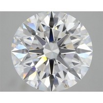 Lab Created 3.67 Carat E-VS1 Round Diamond