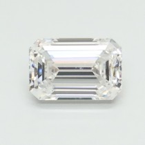 Lab Created 0.71 Carat D-VVS2 Emerald Cut Diamond