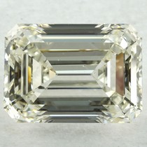1.32 Carat K-VS2 Emerald Cut Natural Diamond