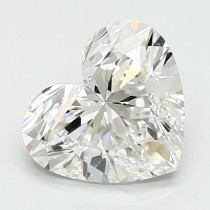 Lab Created 1.71 Carat E-VVS1 Heart Shaped Diamond