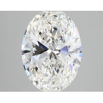Lab Created 2.25 Carat G-VVS2 Oval Diamond
