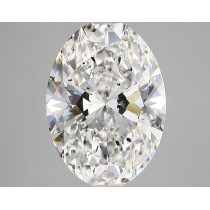 Lab Created 3.81 Carat G-SI1 Oval Diamond Lab Created 3.81 Carat G-SI1 Oval Diamond