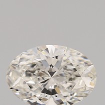 Lab Created 1.57 Carat G-VVS2 Oval Diamond