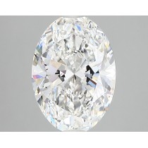 Lab Created 2.41 Carat F-VS2 Oval Diamond