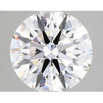 Lab Created 2.40 Carat F-SI1 Round Diamond