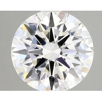 Lab Created 2.34 Carat F-VS2 Round Diamond