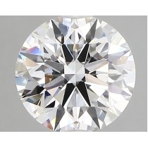 Lab Created 2.30 Carat F-VVS2 Round Diamond