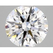 Lab Created 2.62 Carat F-VS1 Round Diamond Lab Created 2.62 Carat F-VS1 Round Diamond