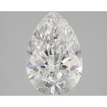 Lab Created 3.22 Carat F-SI1 Pear Shaped Diamond Lab Created 3.22 Carat F-SI1 Pear Shaped Diamond