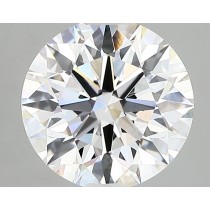 Lab Created 2.36 Carat E-VS1 Round Diamond