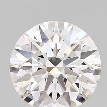 Lab Created 1.58 Carat F-SI1 Round Diamond