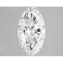 Lab Created 2.04 Carat F-VS1 Marquise Cut Diamond