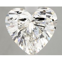 Lab Created 3.29 Carat G-SI1 Heart Shaped Diamond Lab Created 3.29 Carat G-SI1 Heart Shaped Diamond