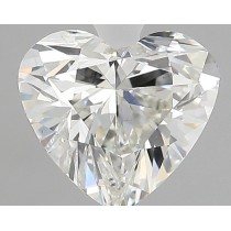 Lab Created 2.09 Carat H-VS1 Heart Shaped Diamond