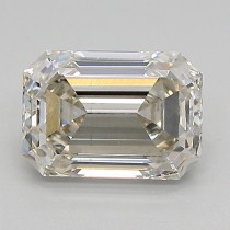 Lab Created 1.57 Carat I-SI1 Emerald Cut Diamond Lab Created 1.57 Carat I-SI1 Emerald Cut Diamond