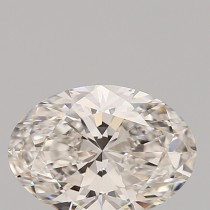 Lab Created 1.56 Carat F-VS1 Oval Diamond