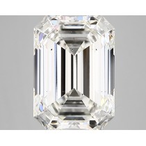 Lab Created 4.17 Carat G-SI1 Emerald Cut Diamond Lab Created 4.17 Carat G-SI1 Emerald Cut Diamond