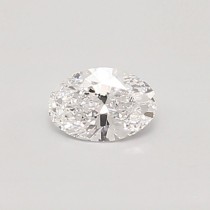 Lab Created 0.34 Carat E-VVS1 Oval Diamond