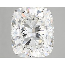 Lab Created 3.33 Carat G-SI1 Cushion Cut Diamond Lab Created 3.33 Carat G-SI1 Cushion Cut Diamond
