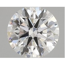 Lab Created 2.45 Carat G-VS2 Round Diamond