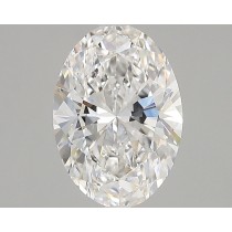 Lab Created 2.42 Carat F-VS2 Oval Diamond