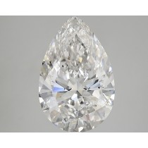 Lab Created 5.02 Carat F-SI1 Pear Shaped Diamond Lab Created 5.02 Carat F-SI1 Pear Shaped Diamond
