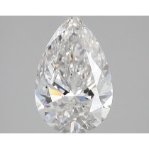 Lab Created 3.04 Carat F-SI1 Pear Shaped Diamond Lab Created 3.04 Carat F-SI1 Pear Shaped Diamond