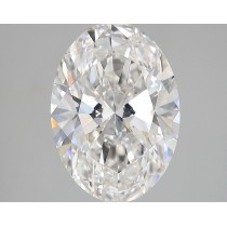 Lab Created 4.00 Carat F-VS1 Oval Diamond