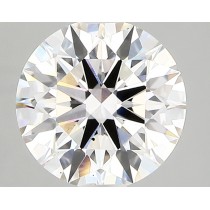 Lab Created 2.89 Carat G-SI1 Round Diamond Lab Created 2.89 Carat G-SI1 Round Diamond