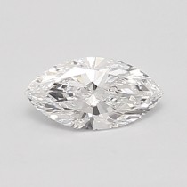 Lab Created 0.53 Carat E-SI1 Marquise Cut Diamond