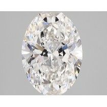 Lab Created 2.16 Carat F-VS1 Oval Diamond
