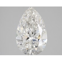 Lab Created 3.33 Carat G-VS1 Pear Shaped Diamond Lab Created 3.33 Carat G-VS1 Pear Shaped Diamond