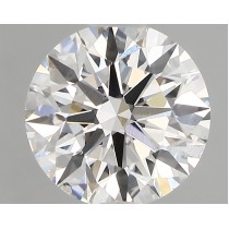 Lab Created 1.61 Carat F-SI1 Round Diamond