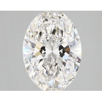 Lab Created 1.79 Carat G-VS1 Oval Diamond Lab Created 1.79 Carat G-VS1 Oval Diamond