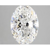Lab Created 2.11 Carat G-VS2 Oval Diamond