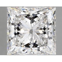 Lab Created 4.20 Carat F-VS1 Princess Cut Diamond Lab Created 4.20 Carat F-VS1 Princess Cut Diamond