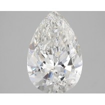 Lab Created 3.01 Carat F-SI1 Pear Shaped Diamond Lab Created 3.01 Carat F-SI1 Pear Shaped Diamond