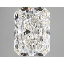 Lab Created 4.61 Carat G-VS2 Radiant Cut Diamond