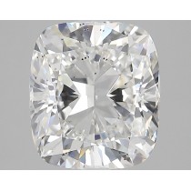 Lab Created 4.14 Carat F-SI1 Cushion Cut Diamond Lab Created 4.14 Carat F-SI1 Cushion Cut Diamond