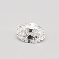 Lab Created 0.31 Carat D-VVS1 Oval Diamond Lab Created 0.31 Carat D-VVS1 Oval Diamond
